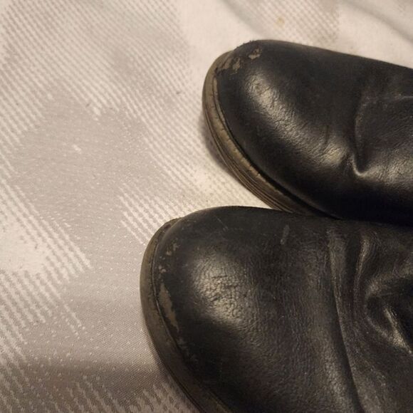 Black Riding Boots, Zip Back. Pink & Pepper Contra‎ Boots. 7M - Picture 10 of 12